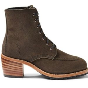 Red Wing Clara boots in Pewter Acampo leather.